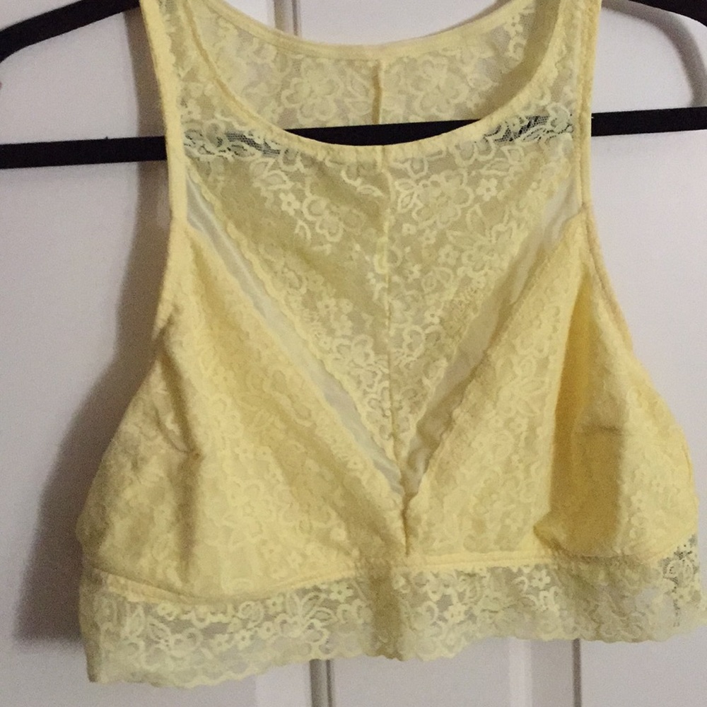 Aerie Yellow Bralette